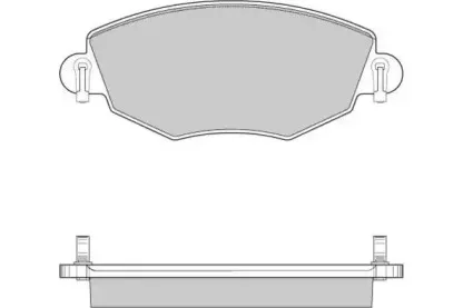 Комплект тормозных колодок, дисковый тормоз E.T.F. купить