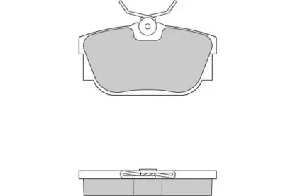 Комплект тормозных колодок, дисковый тормоз E.T.F. купить