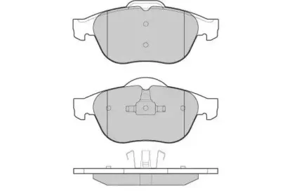 Комплект тормозных колодок, дисковый тормоз E.T.F. купить