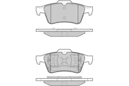 Комплект тормозных колодок, дисковый тормоз E.T.F. купить