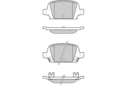 Комплект тормозных колодок, дисковый тормоз E.T.F. купить