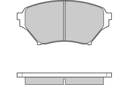 Комплект тормозных колодок, дисковый тормоз E.T.F. купить