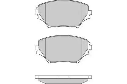 Комплект тормозных колодок, дисковый тормоз E.T.F. купить