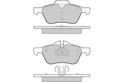 Комплект тормозных колодок, дисковый тормоз E.T.F. купить