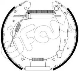 Комплект тормозных колодок CIFAM купить