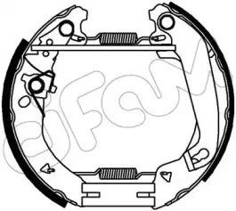 Комплект тормозных колодок CIFAM купить
