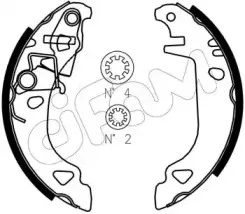 Комплект тормозных колодок CIFAM купить