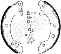 Комплект тормозных колодок CIFAM купить