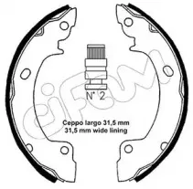 Комплект тормозных колодок CIFAM купить