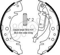 Комплект тормозных колодок CIFAM купить