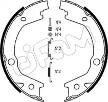 Комплект тормозных колодок, стояночная тормозная система CIFAM купить