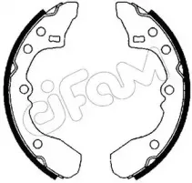 Комплект тормозных колодок CIFAM купить