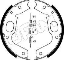 Комплект тормозных колодок, стояночная тормозная система CIFAM купить