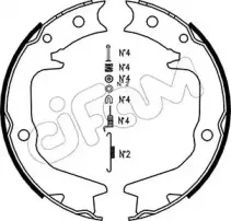 Комплект тормозных колодок, стояночная тормозная система CIFAM купить