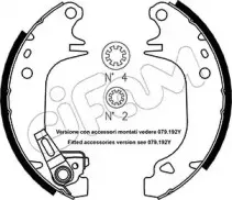 Комплект тормозных колодок CIFAM купить