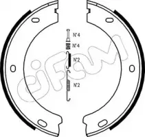 Комплект тормозных колодок, стояночная тормозная система CIFAM купить