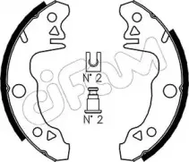 Комплект тормозных колодок CIFAM купить
