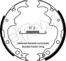 Комплект тормозных колодок CIFAM купить
