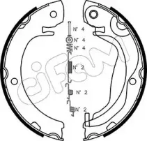 Комплект тормозных колодок, стояночная тормозная система CIFAM купить