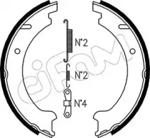 Комплект тормозных колодок, стояночная тормозная система CIFAM купить