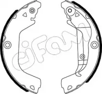 Комплект тормозных колодок CIFAM купить