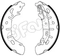 Комплект тормозных колодок CIFAM купить