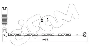 Сигнализатор, износ тормозных колодок CIFAM купить