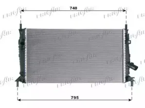 Радиатор, охлаждение двигателя FRIGAIR купить