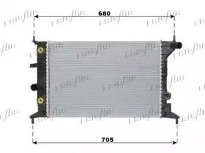 Радиатор, охлаждение двигателя FRIGAIR купить