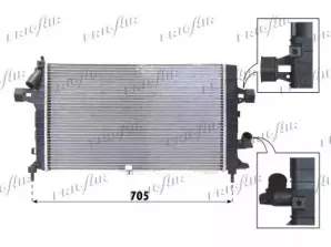 Радиатор, охлаждение двигателя FRIGAIR купить