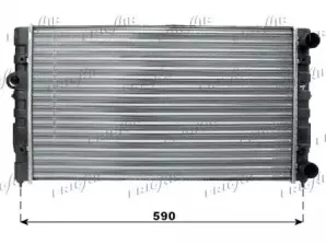 Радиатор, охлаждение двигателя FRIGAIR купить