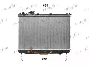 Радиатор, охлаждение двигателя FRIGAIR купить