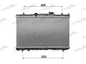 Радиатор, охлаждение двигателя FRIGAIR купить
