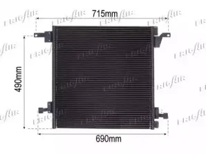 Конденсатор, кондиционер FRIGAIR купить