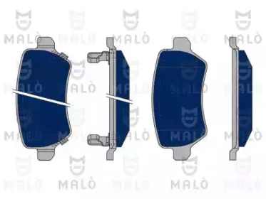 Комплект тормозных колодок, дисковый тормоз MALГ’ купить