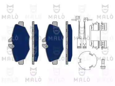 Комплект тормозных колодок, дисковый тормоз MALГ’ купить