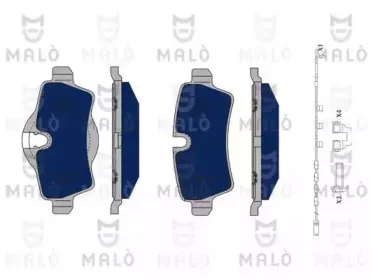 Комплект тормозных колодок, дисковый тормоз MALГ’ купить