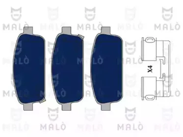 Комплект тормозных колодок, дисковый тормоз MALГ’ купить