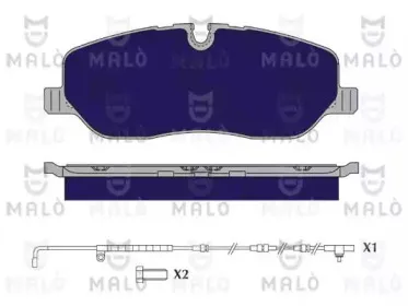 Комплект тормозных колодок, дисковый тормоз MALГ’ купить