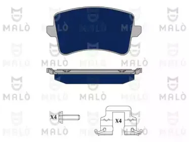 Комплект тормозных колодок, дисковый тормоз MALГ’ купить