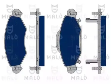 Комплект тормозных колодок, дисковый тормоз MALГ’ купить