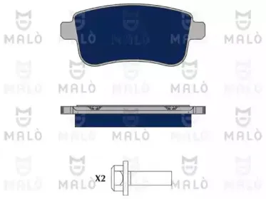 Комплект тормозных колодок, дисковый тормоз MALГ’ купить