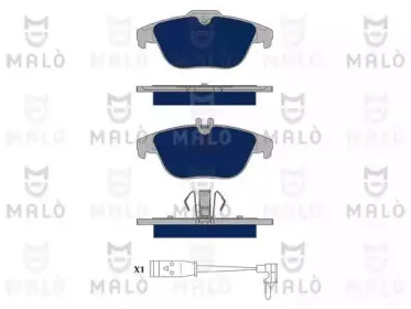 Комплект тормозных колодок, дисковый тормоз MALГ’ купить