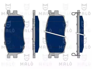 Комплект тормозных колодок, дисковый тормоз MALГ’ купить