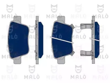 Комплект тормозных колодок, дисковый тормоз MALГ’ купить