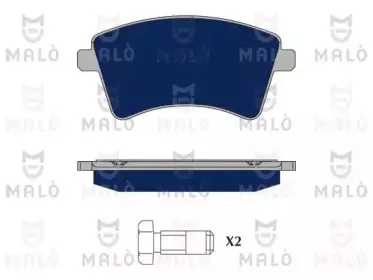 Комплект тормозных колодок, дисковый тормоз MALГ’ купить