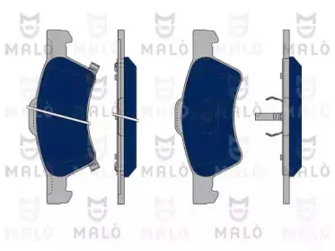 Комплект тормозных колодок, дисковый тормоз MALГ’ купить
