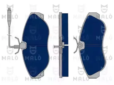 Комплект тормозных колодок, дисковый тормоз MALГ’ купить