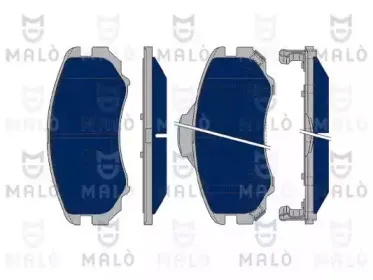 Комплект тормозных колодок, дисковый тормоз MALГ’ купить