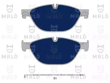 Комплект тормозных колодок, дисковый тормоз MALГ’ купить